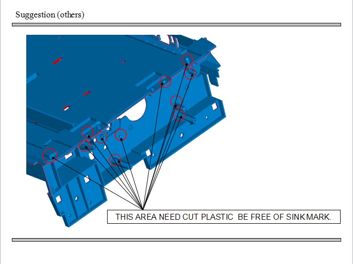 注塑模具DFM报告 注塑模具DFM报告